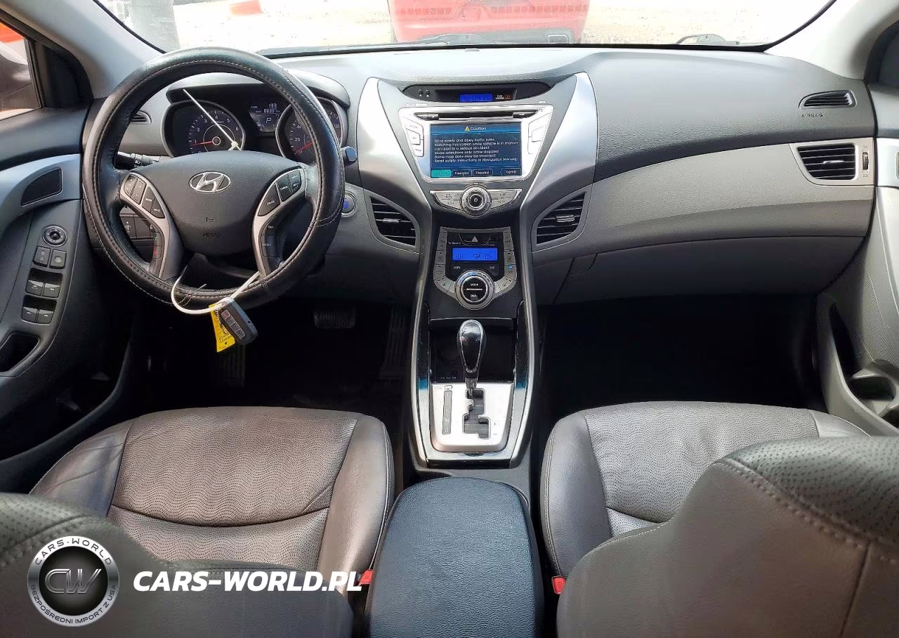 2013 Hyundai Elantra Limited VIN:KMHDH4AE7DU642611 - 8