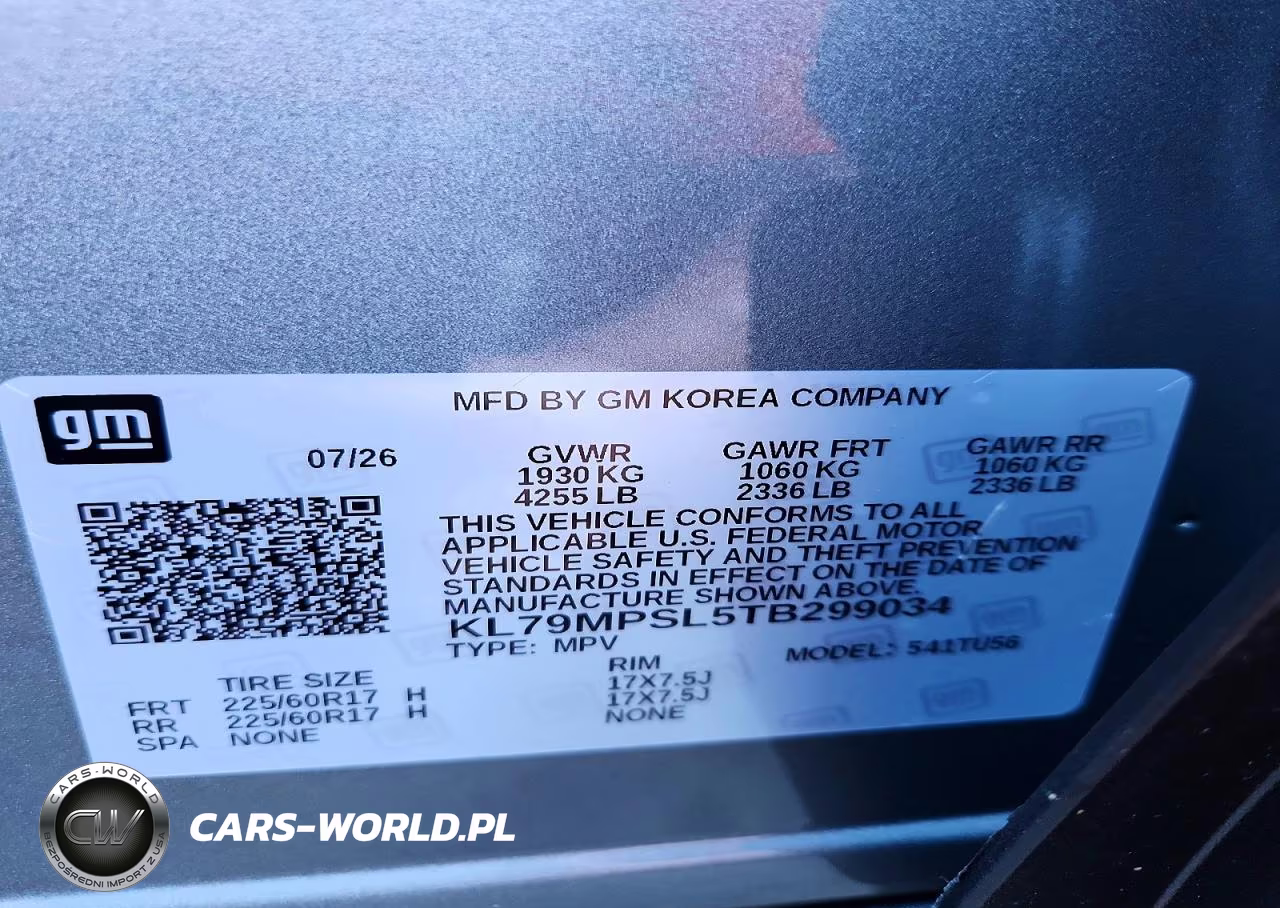 2026 Chevrolet Trailblazer Lt VIN:KL79MPSL5TB299034 - 14
