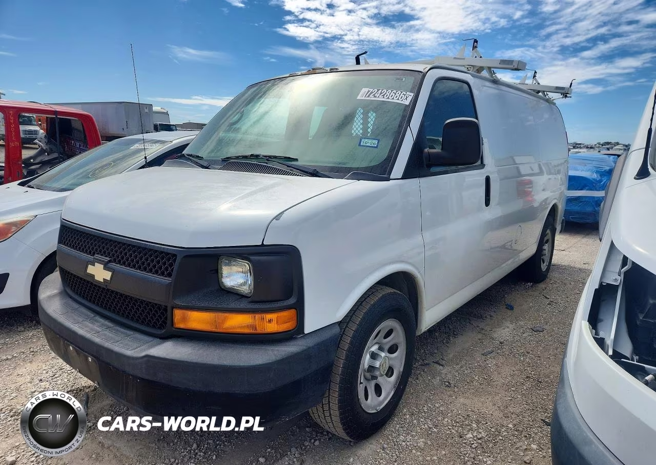 2013 Chevrolet Express G1500 VIN:1GCSGAFXXD1116966 - 1