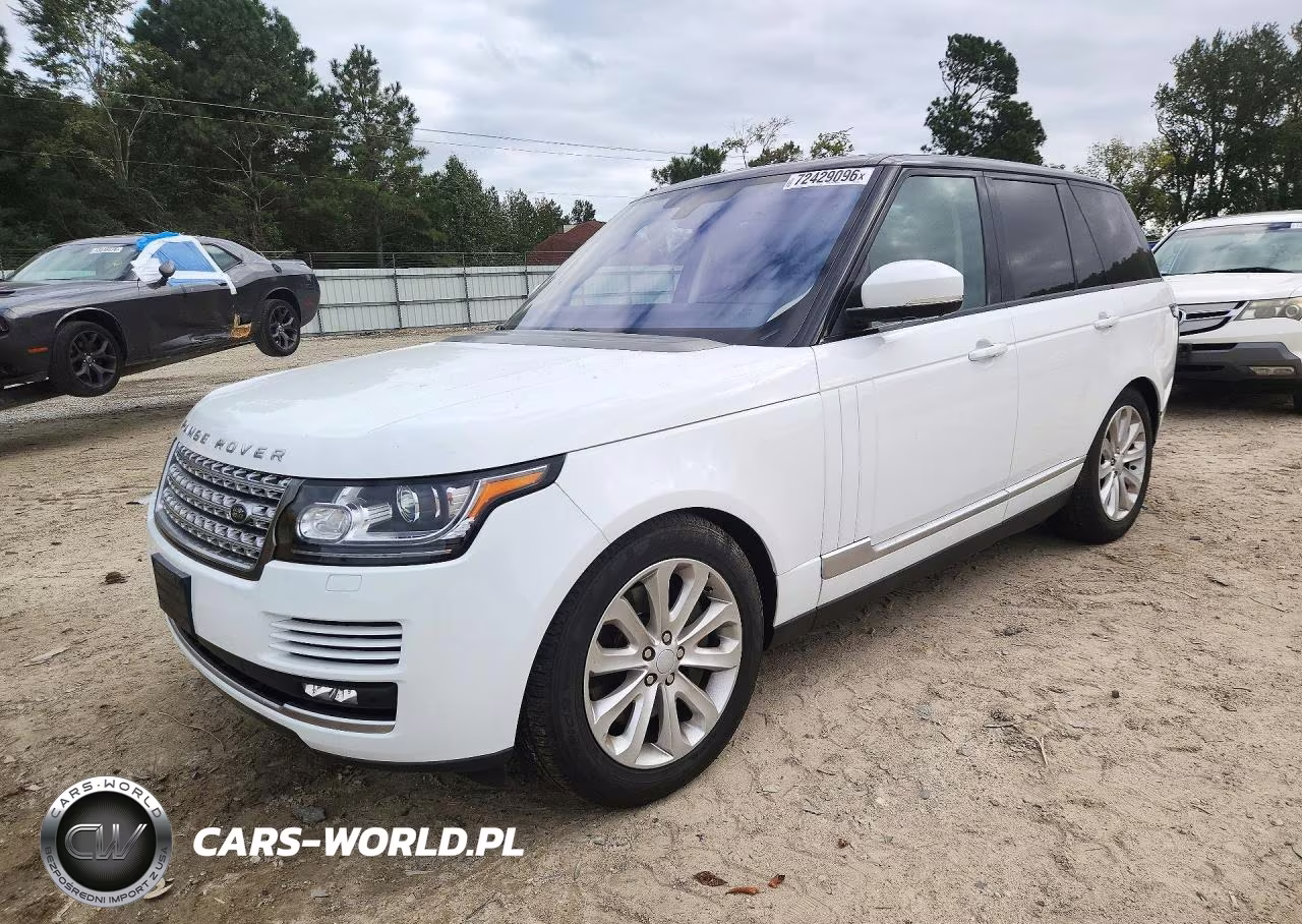 2016 Land Rover Range Rover Hse VIN:SALGS2PF5GA291641 - 1