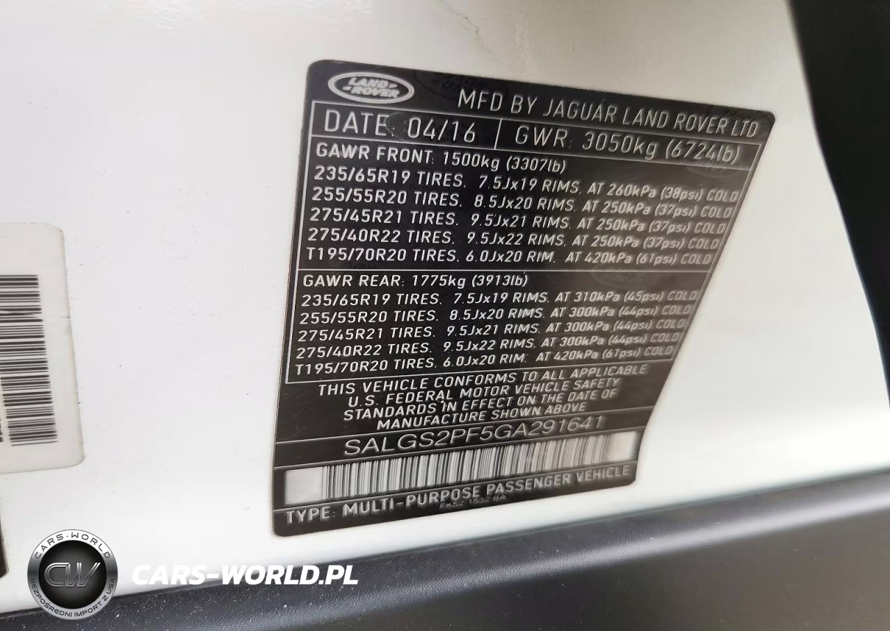 2016 Land Rover Range Rover Hse VIN:SALGS2PF5GA291641 - 13