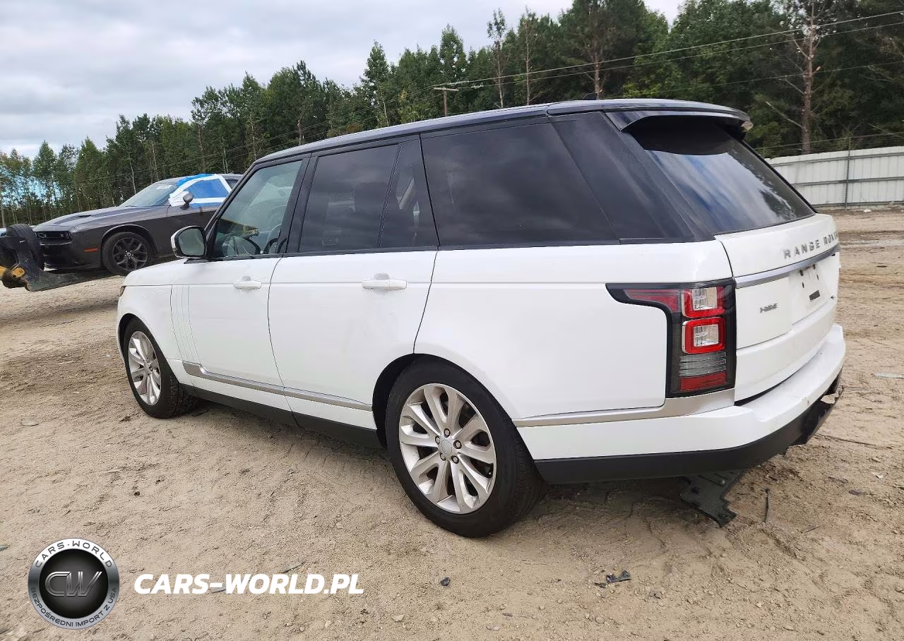 2016 Land Rover Range Rover Hse VIN:SALGS2PF5GA291641 - 2