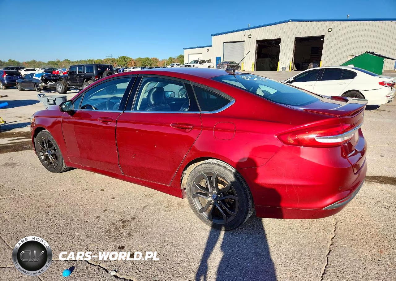 2018 Ford Fusion Se VIN:3FA6P0HD8JR240000 - 2