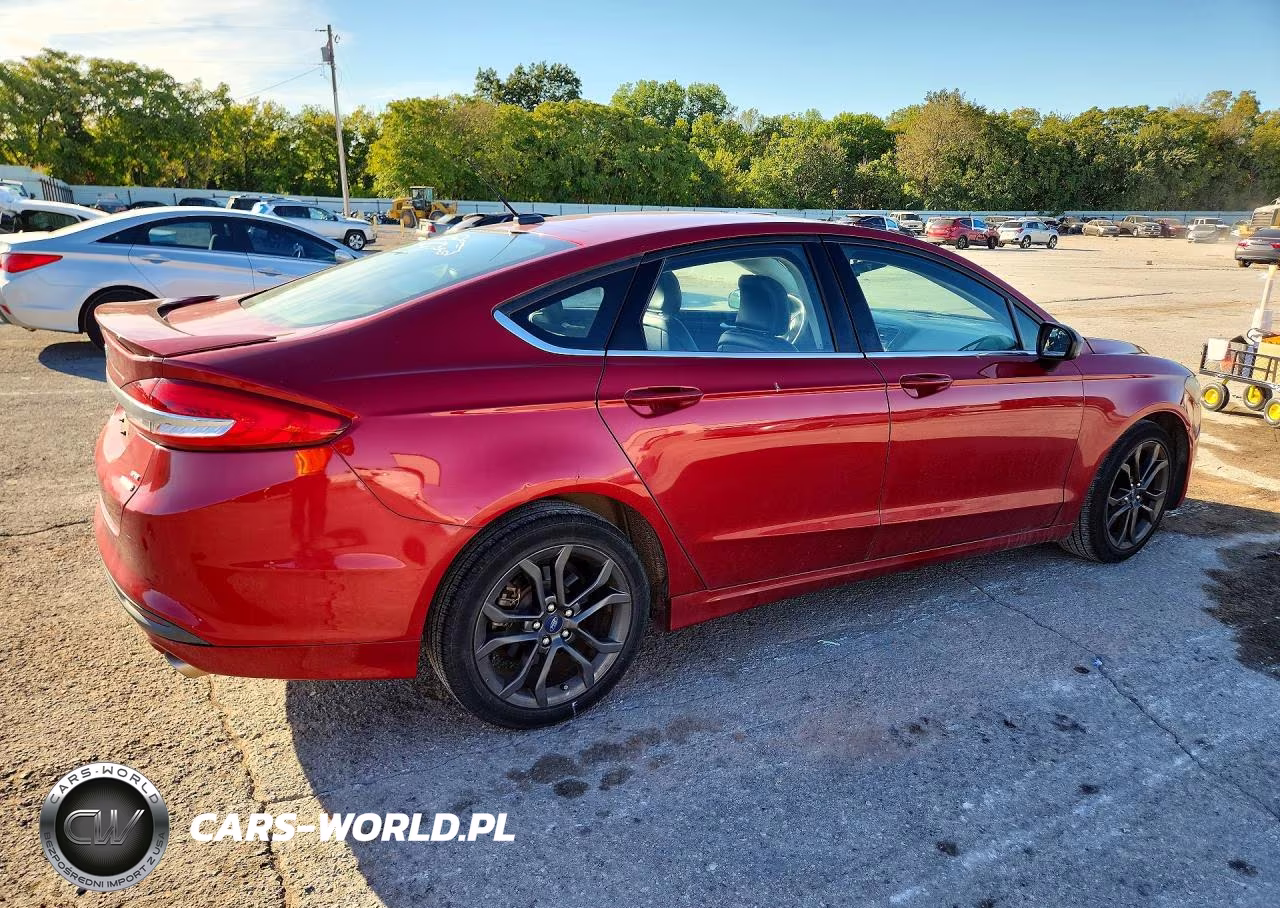 2018 Ford Fusion Se VIN:3FA6P0HD8JR240000 - 3