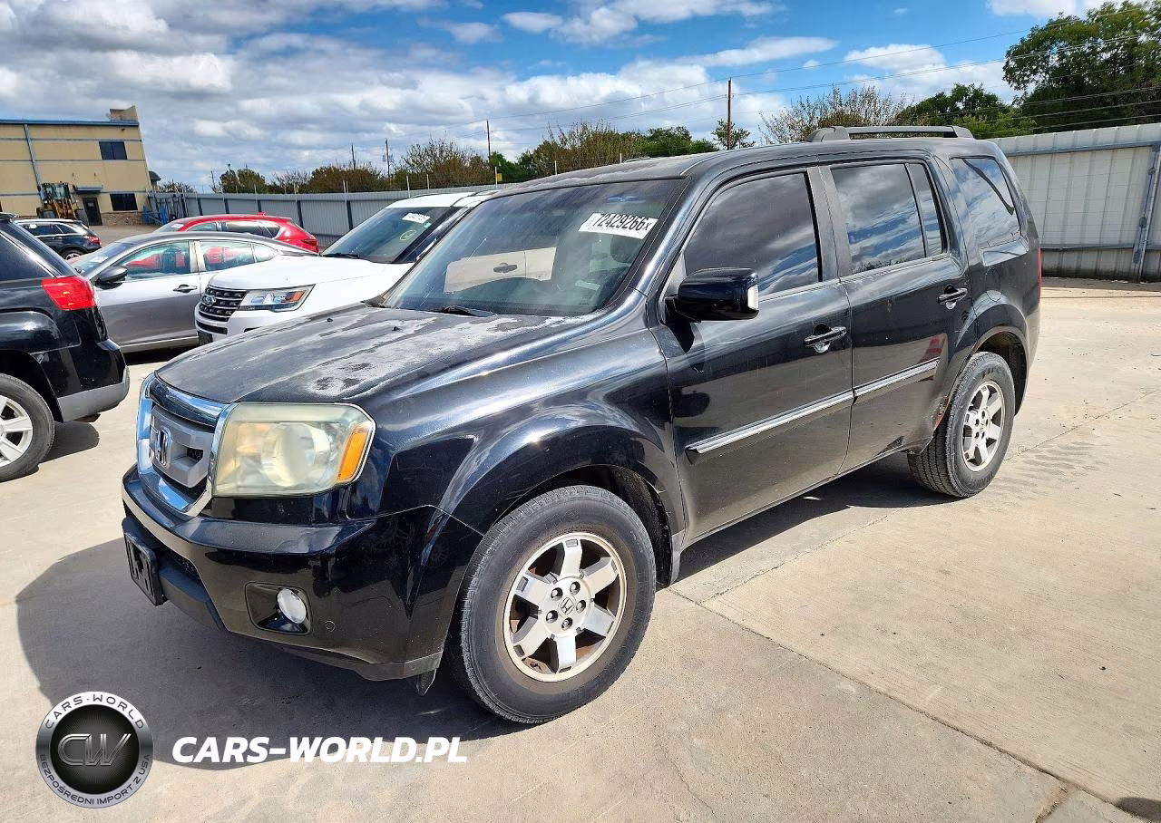 2011 Honda Pilot Touring VIN:5FNYF3H91BB013365 - 1