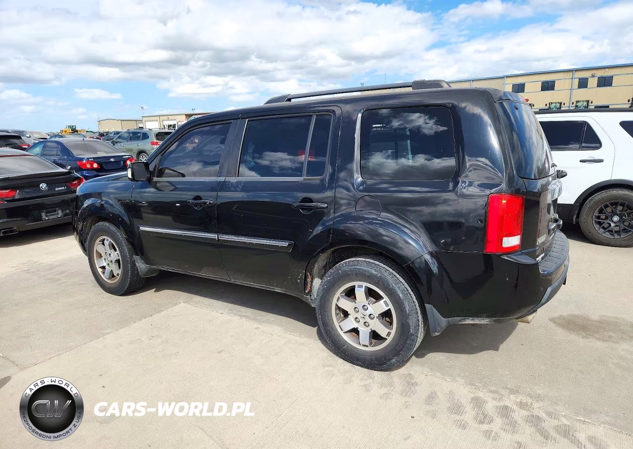 2011 Honda Pilot Touring VIN:5FNYF3H91BB013365 - 2