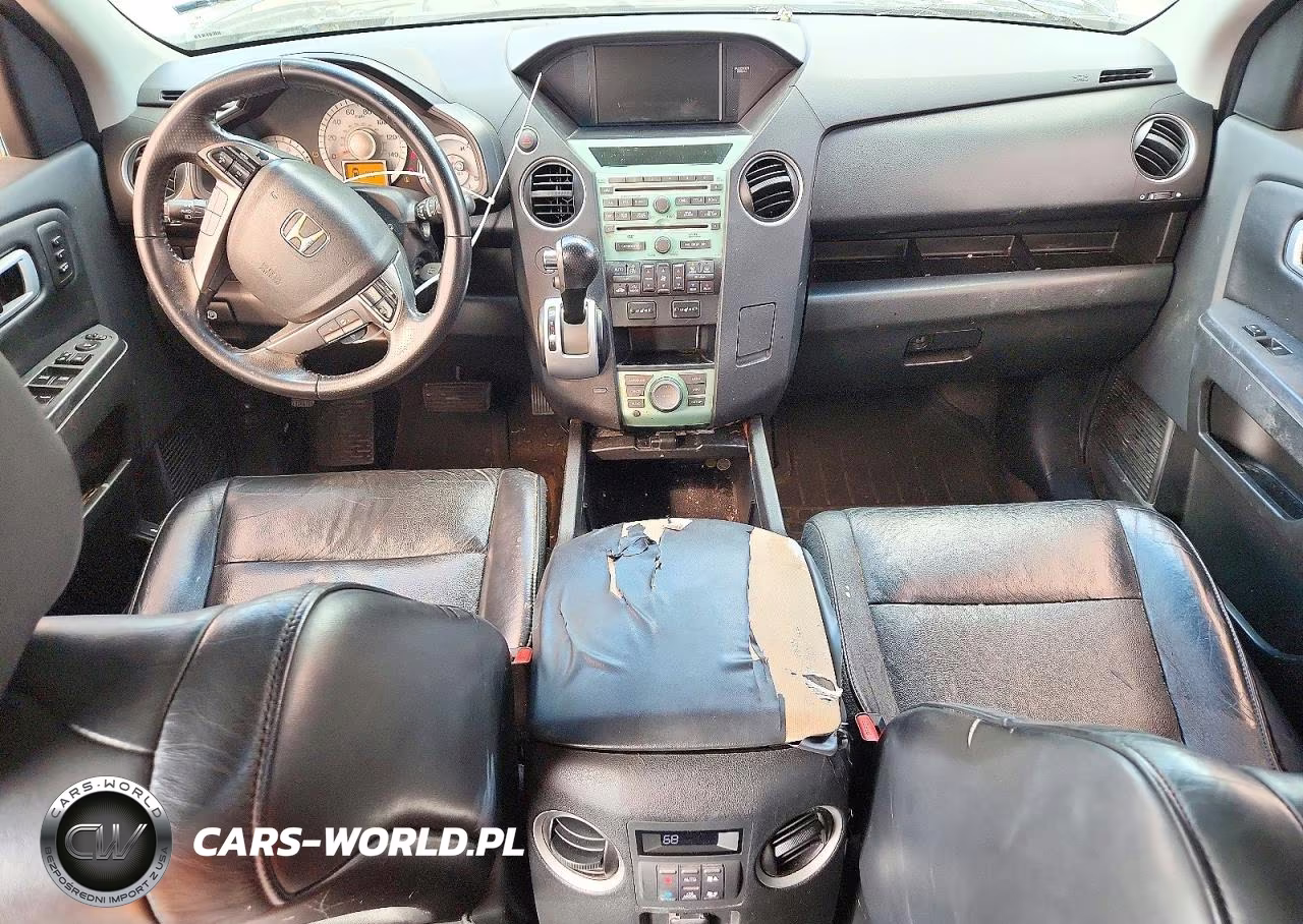 2011 Honda Pilot Touring VIN:5FNYF3H91BB013365 - 8
