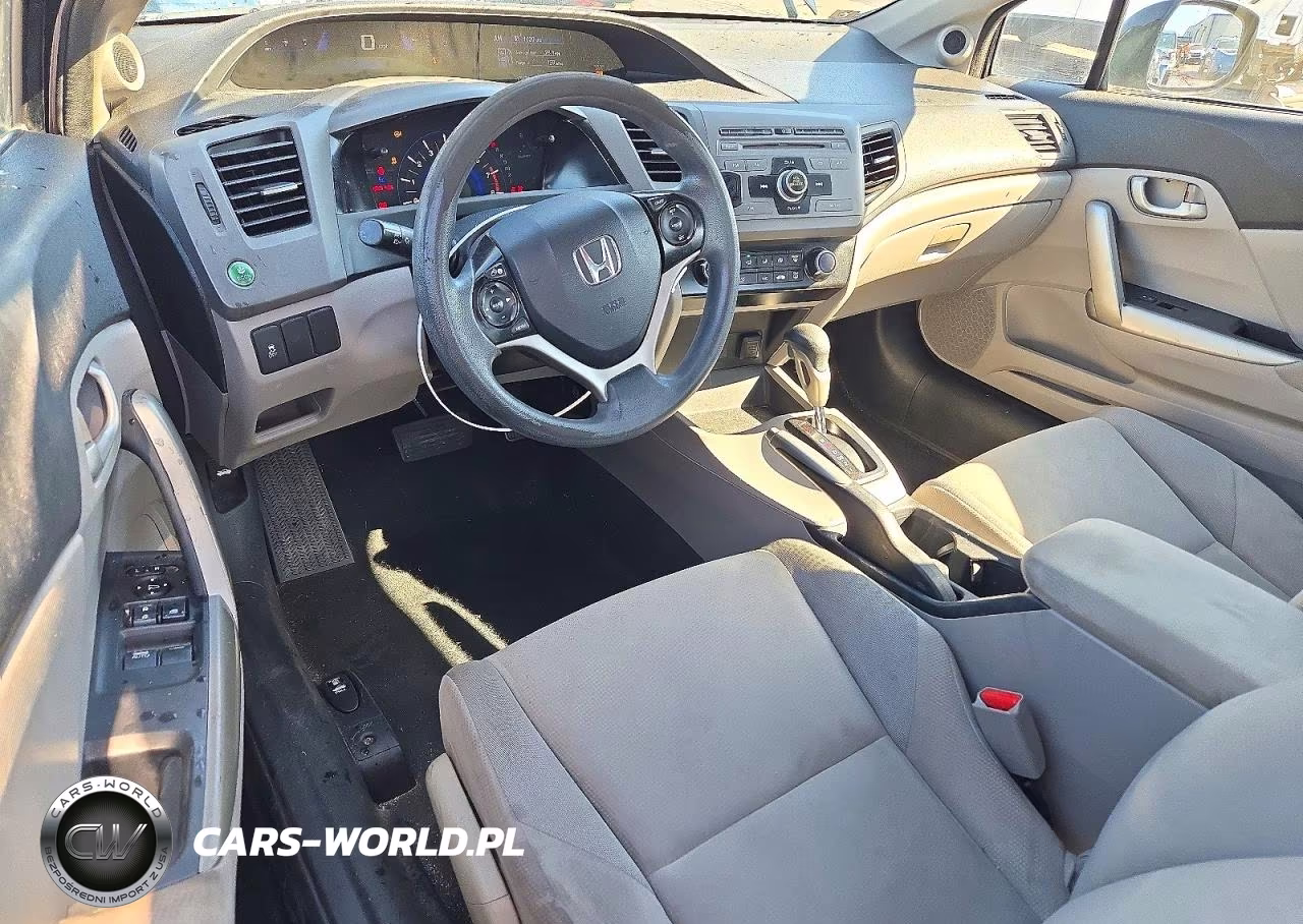 2012 Honda Civic Lx VIN:2HGFG3B57CH566478 - 8