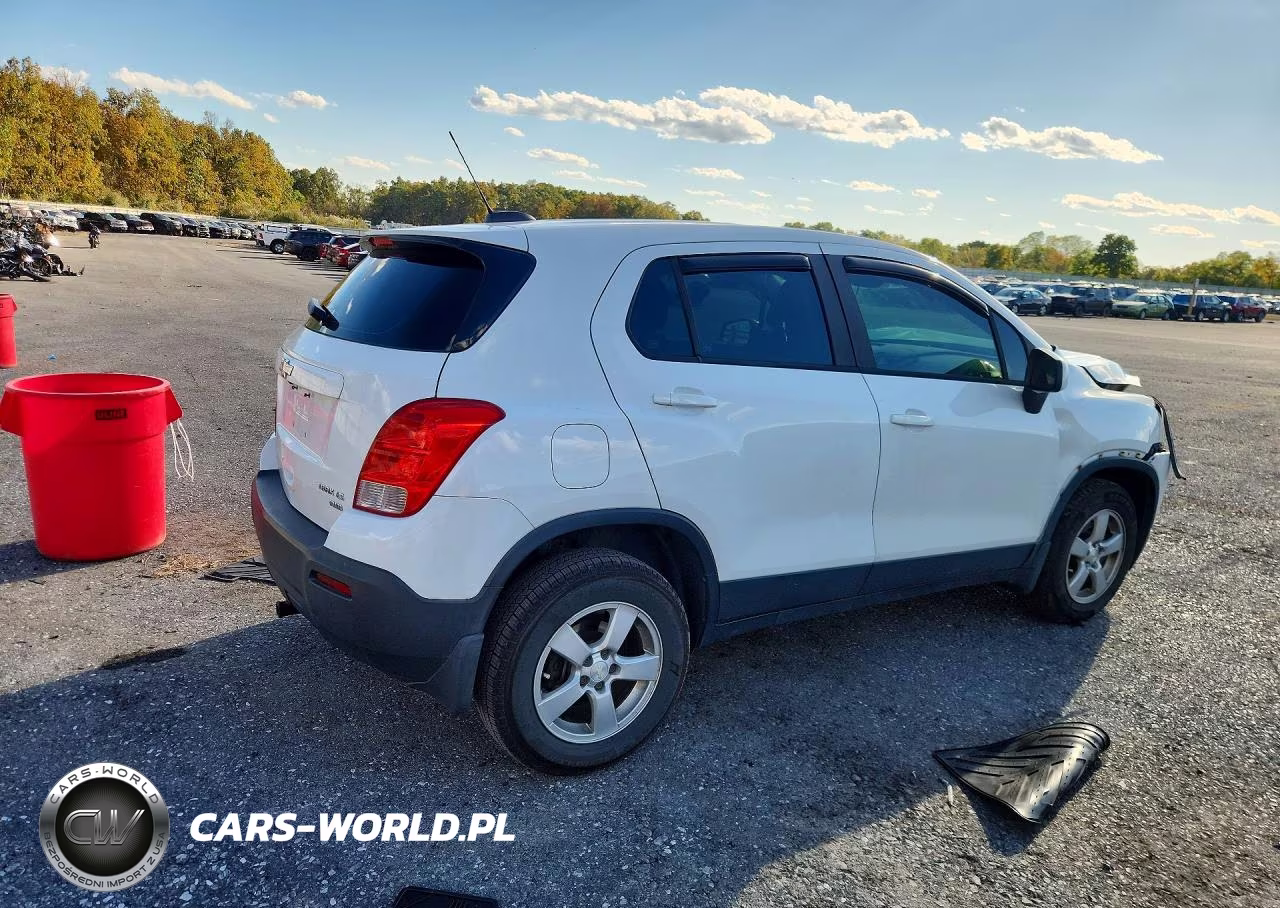 2015 Chevrolet Trax 1Ls VIN:KL7CJPSB5FB116130 - 3