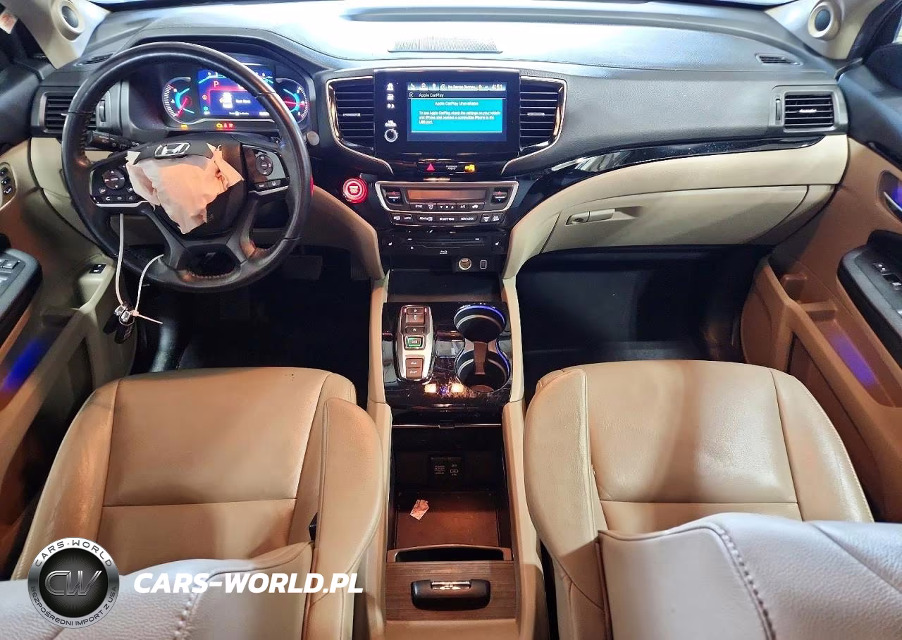 2022 Honda Pilot Touring VIN:5FNYF6H91NB000153 - 8