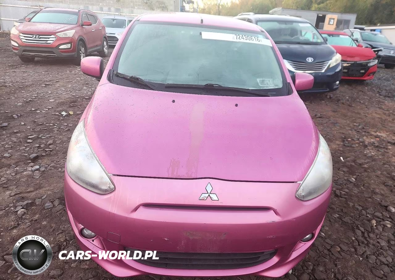 2014 Mitsubishi Mirage VIN:ML32A4HJXEH005843 - 5
