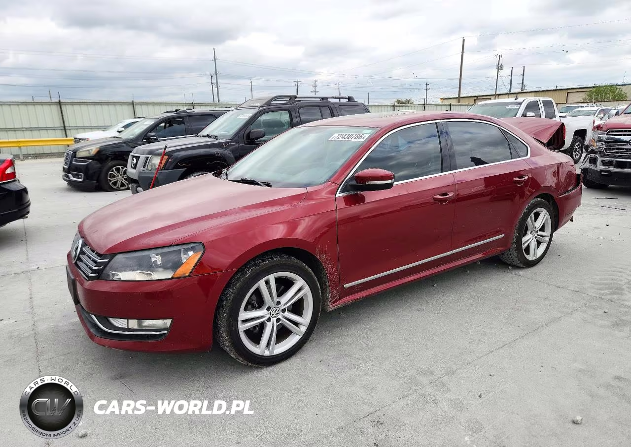 2015 Volkswagen Passat Sel VIN:1VWCV7A32FC012929 - 1