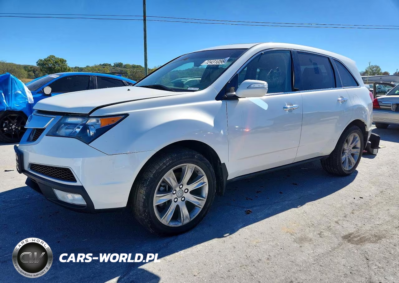 2013 Acura Mdx Advance VIN:2HNYD2H61DH523986 - 1
