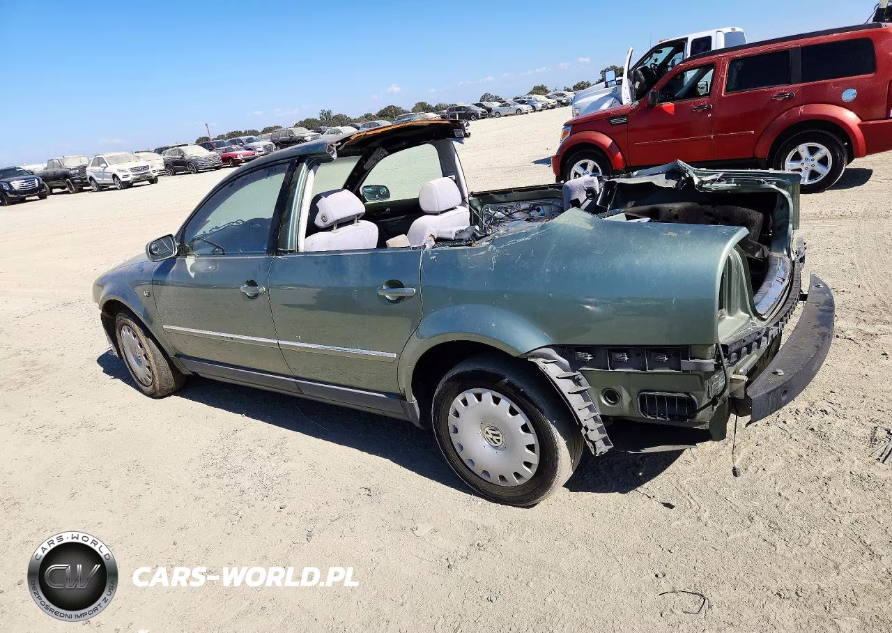 2004 Volkswagen Passat Gl VIN:WVWMD63B64P040621 - 2