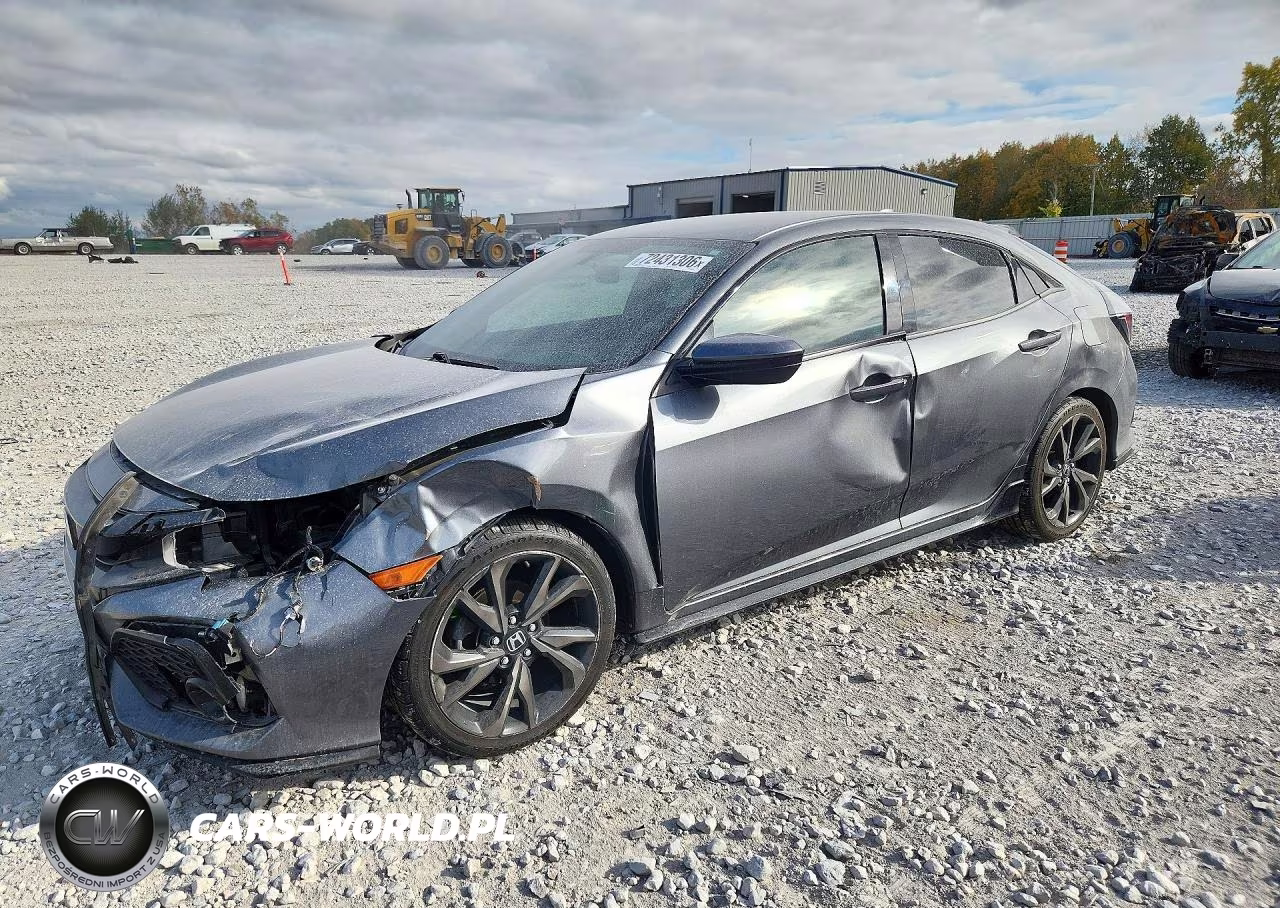 2018 Hond Civic Spor VIN:SHHFK7H45JU202659 - 1