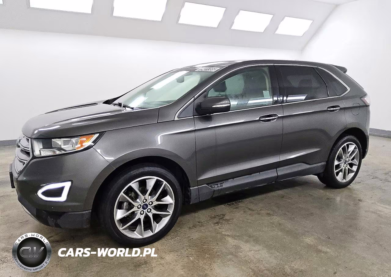 2017 Ford Edge Titanium VIN:2FMPK3K93HBB46744 - 1