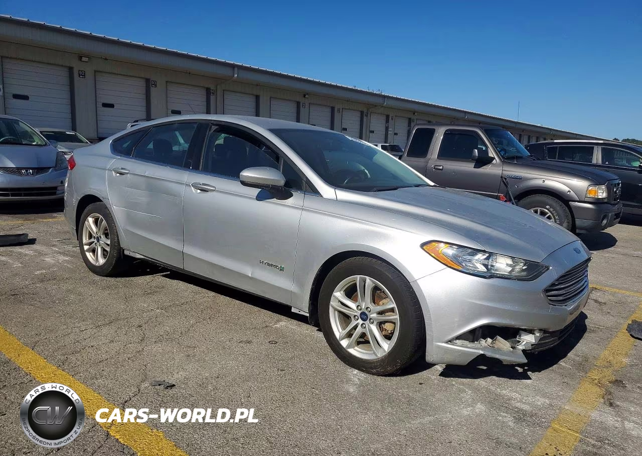 2018 Ford Fusion Se Hybrid VIN:3FA6P0LU1JR195036 - 4