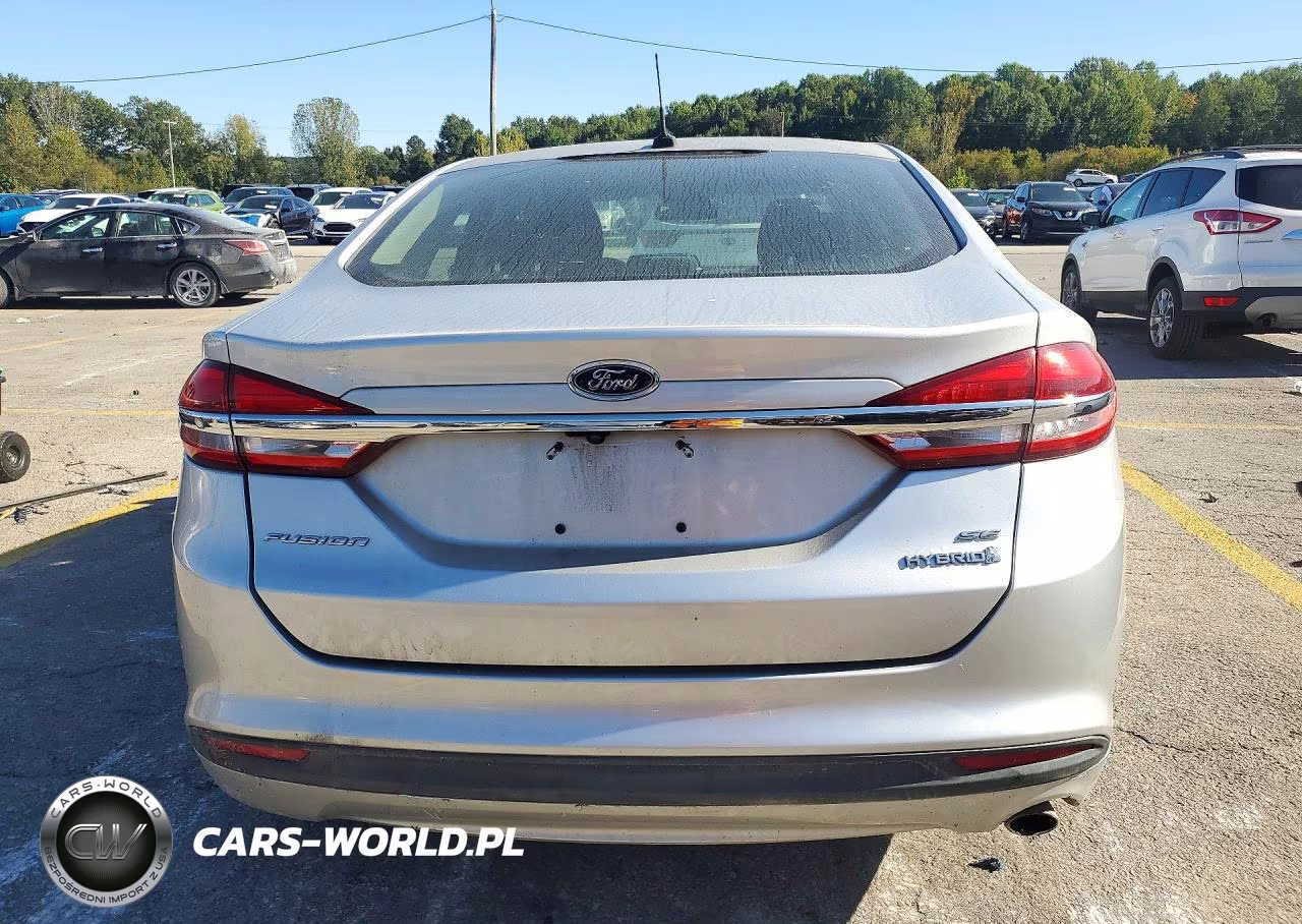 2018 Ford Fusion Se Hybrid VIN:3FA6P0LU1JR195036 - 6