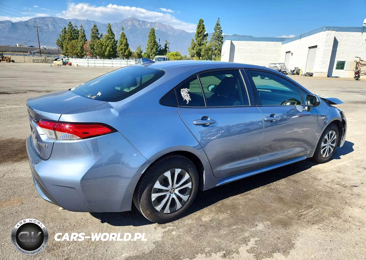 2020 Toyota Corolla Le VIN:JTDEBRBE0LJ017442 - 3