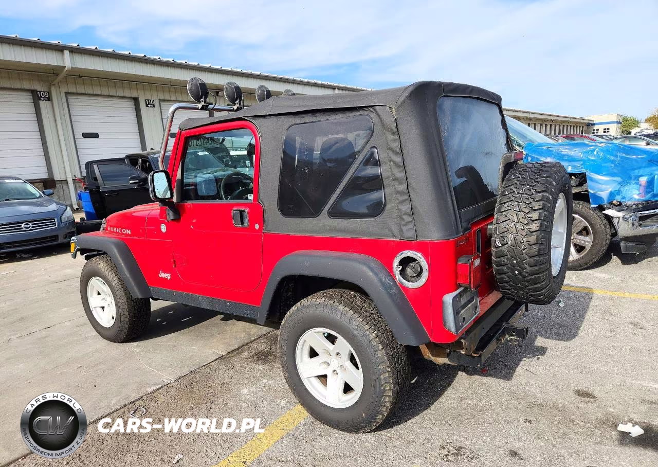 2006 Jeep Wrangler - Tj Rubicon VIN:1J4FA69SX6P770389 - 2