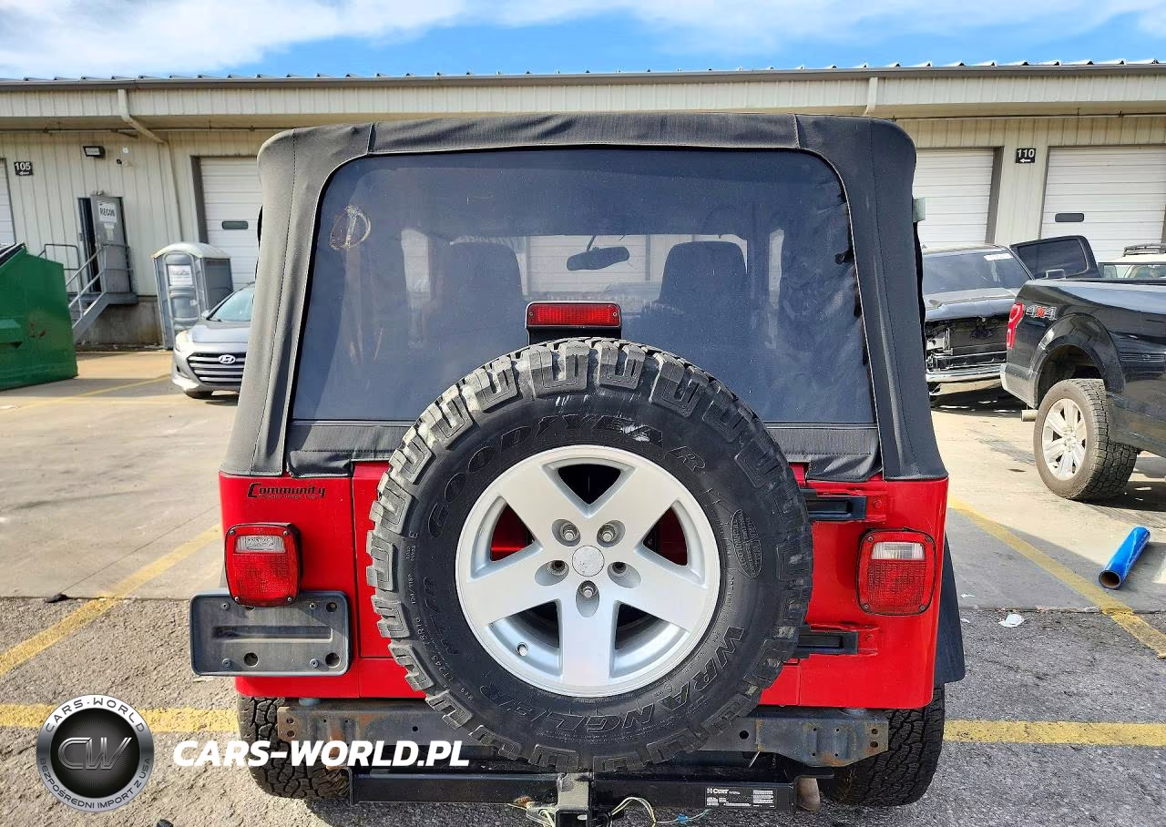 2006 Jeep Wrangler - Tj Rubicon VIN:1J4FA69SX6P770389 - 6