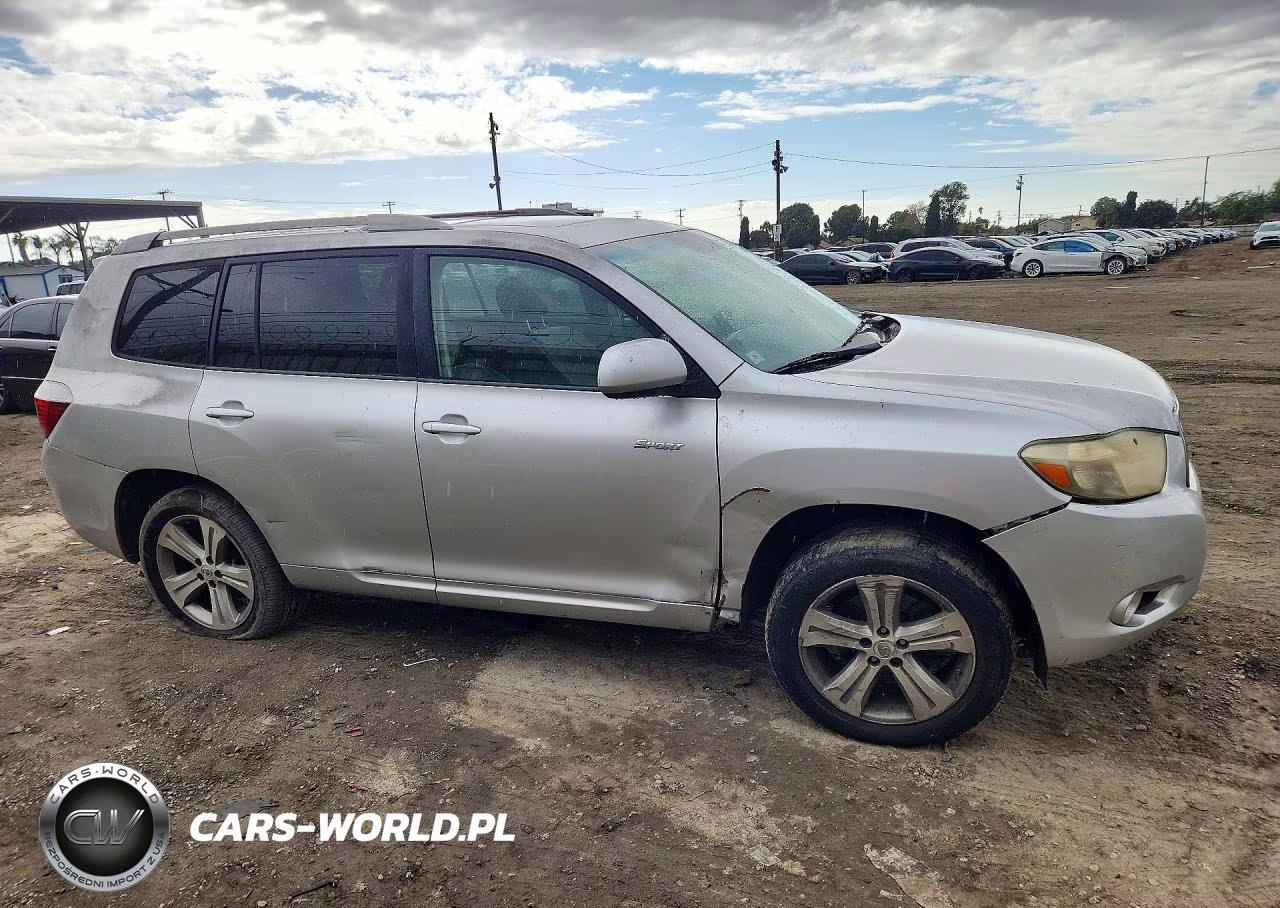 2008 Toyota Highlander Sport VIN:JTEDS43A082026455 - 4