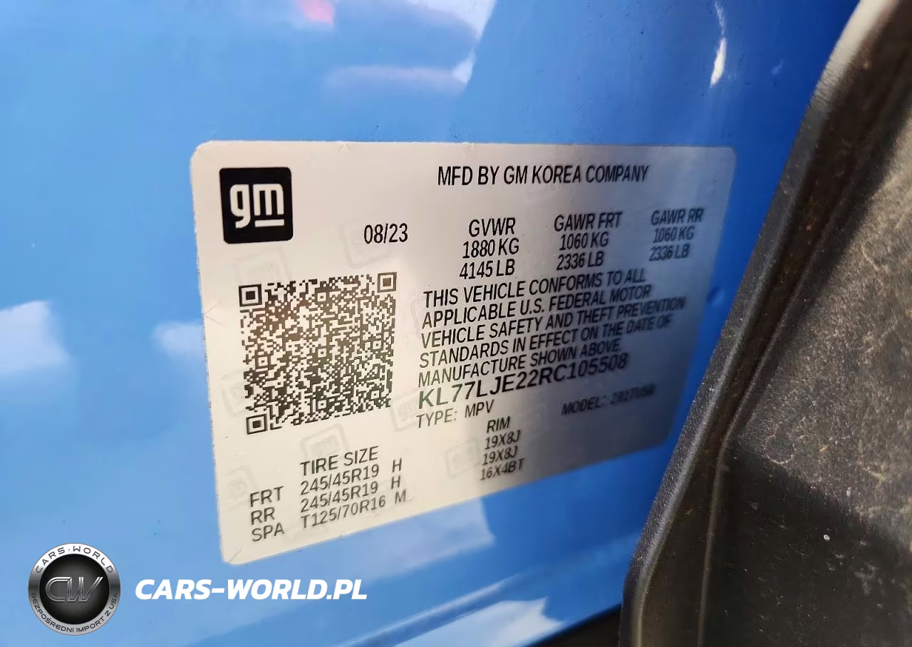 2024 Chevrolet Trax 2Rs VIN:KL77LJE22RC105508 - 13