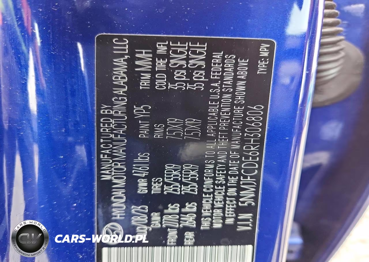 2024 Hyundai Tucson Sel VIN:5NMJFCDE6RH306806 - 14
