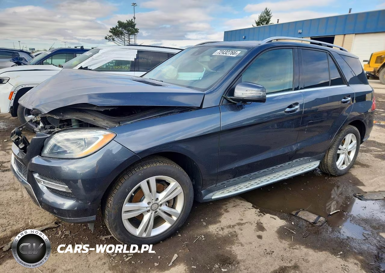 2014 Mercedes-Benz Ml 350 4Matic VIN:4JGDA5HB5EA425986 - 1