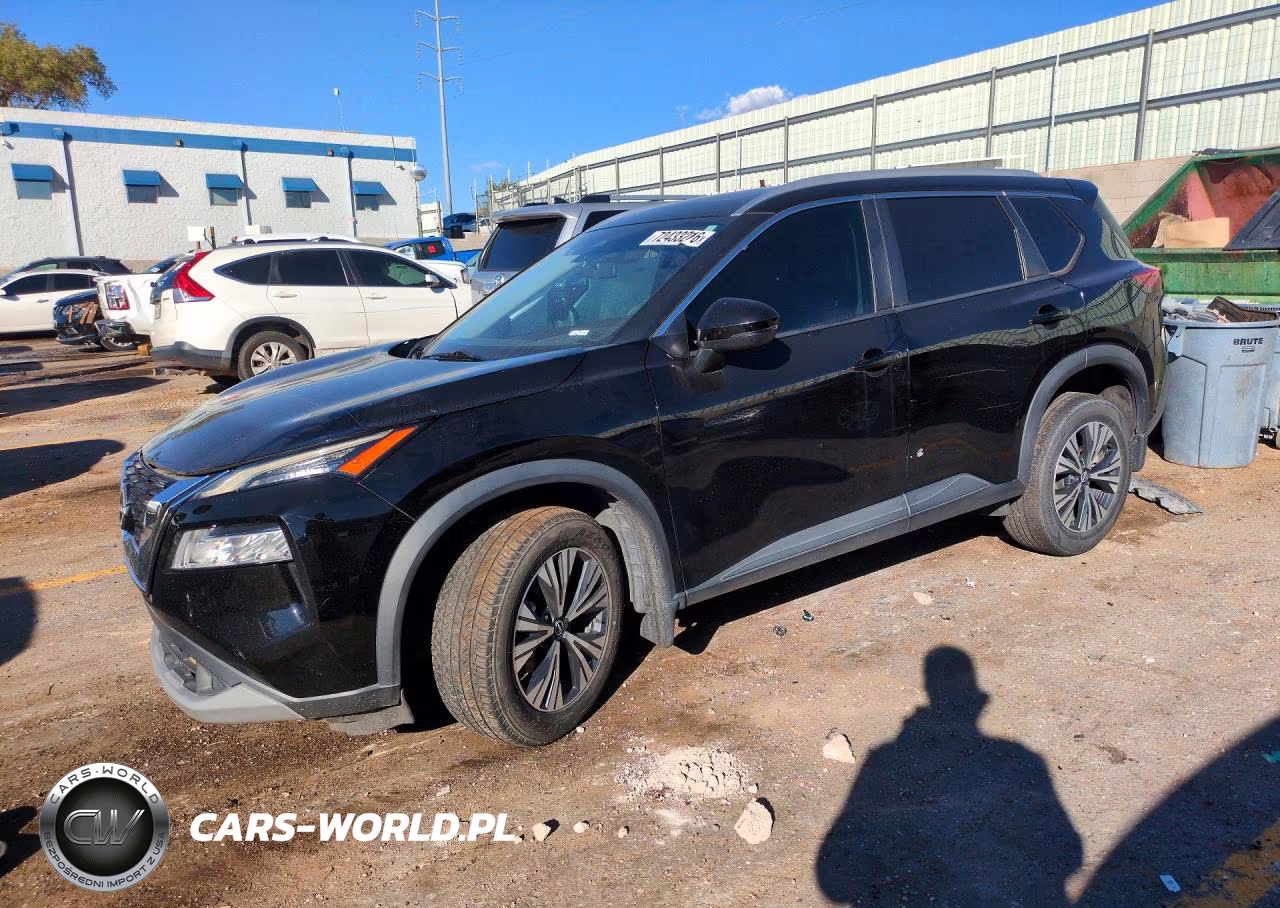 2022 Nissan Rogue Sv VIN:5N1BT3BB9NC714193 - 1
