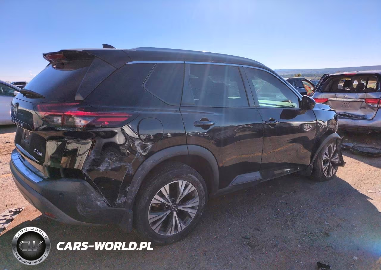 2022 Nissan Rogue Sv VIN:5N1BT3BB9NC714193 - 3