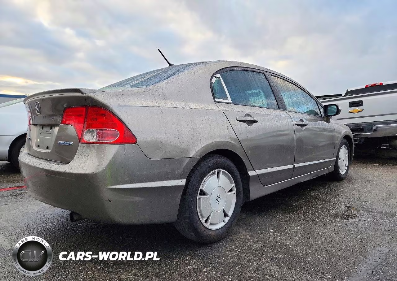 2007 Honda Civic Hybrid VIN:JHMFA36207S013992 - 3