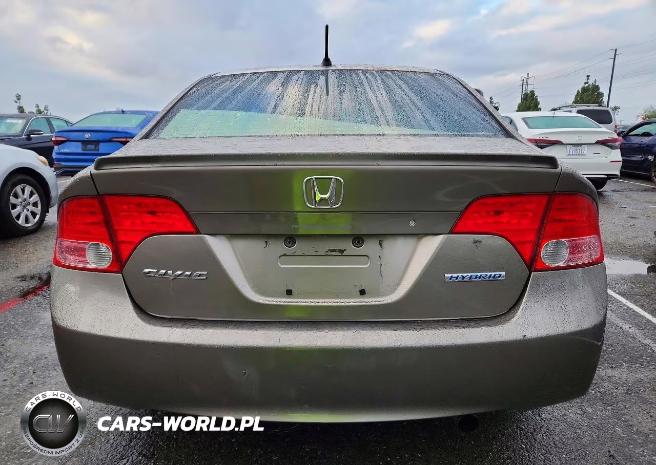 2007 Honda Civic Hybrid VIN:JHMFA36207S013992 - 6