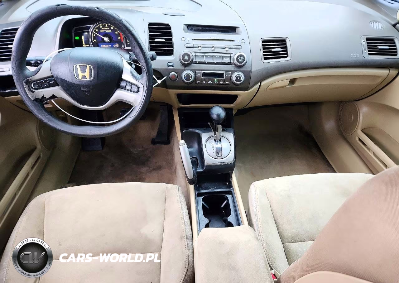 2007 Honda Civic Hybrid VIN:JHMFA36207S013992 - 8