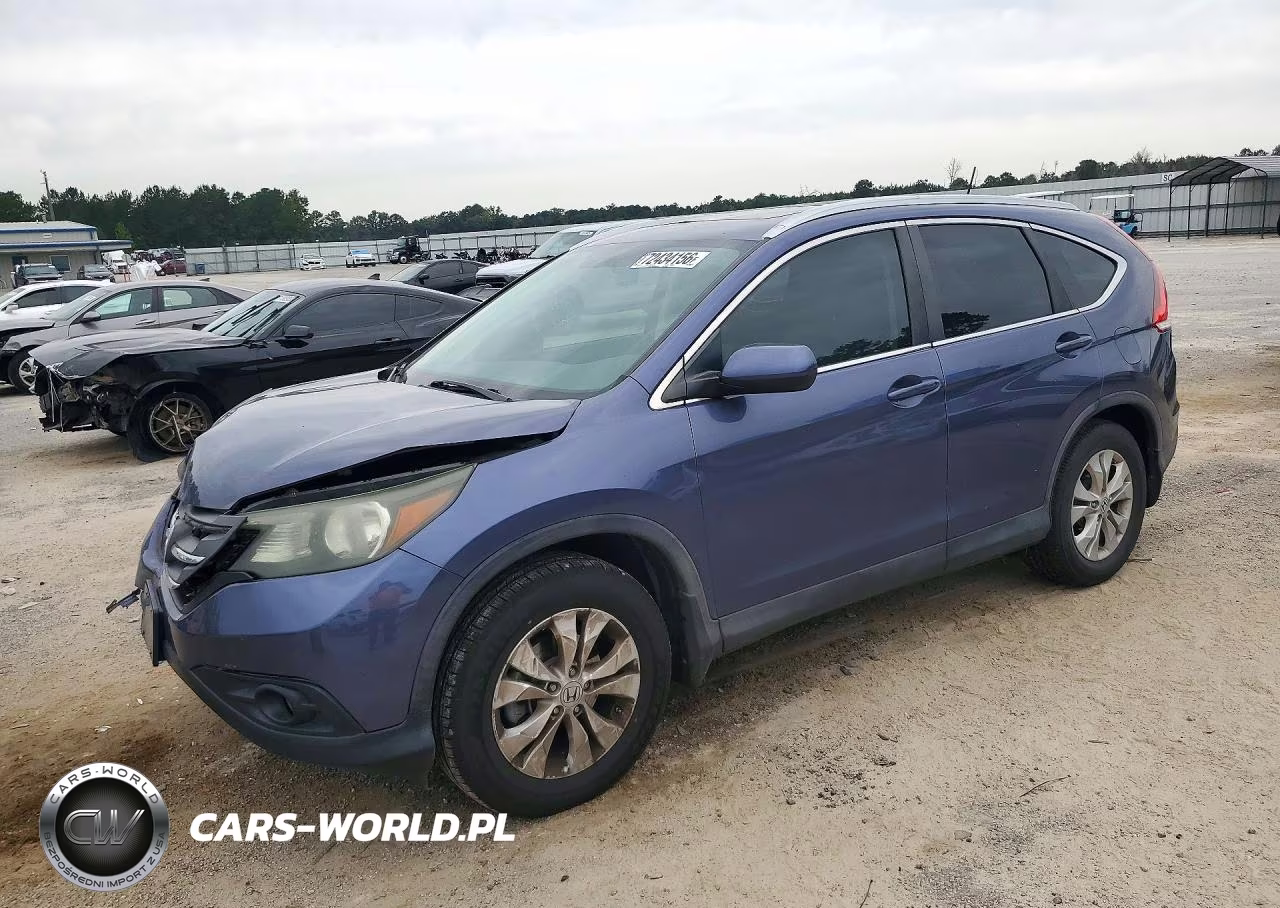 2013 Honda Cr-V Exl VIN:5J6RM3H7XDL008345 - 1