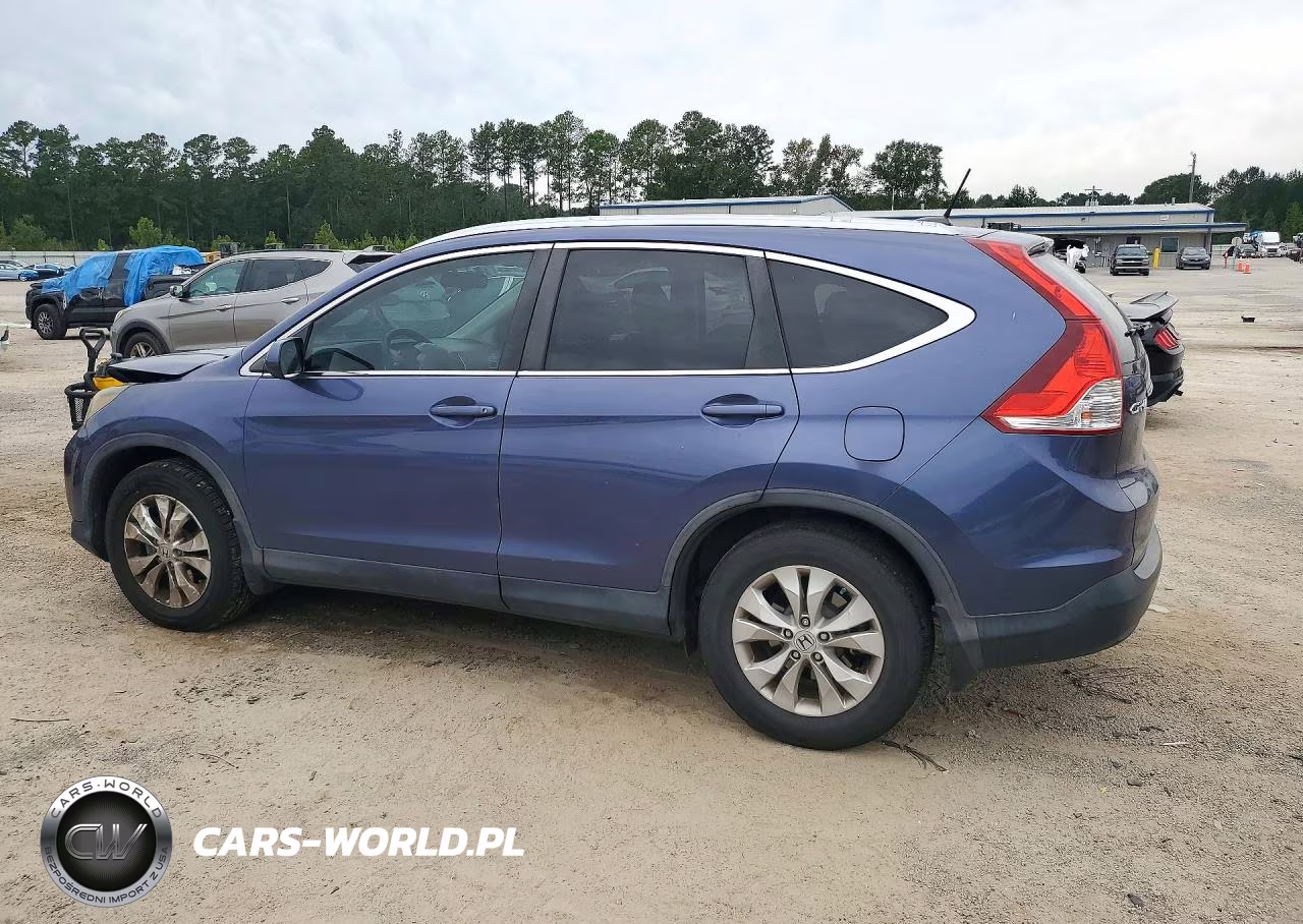 2013 Honda Cr-V Exl VIN:5J6RM3H7XDL008345 - 2