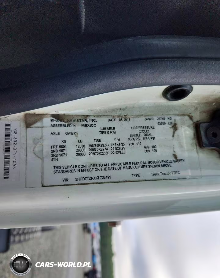 2019 International Lt625 Semi Truck VIN:3HCDZTZRXKL723129 - 12