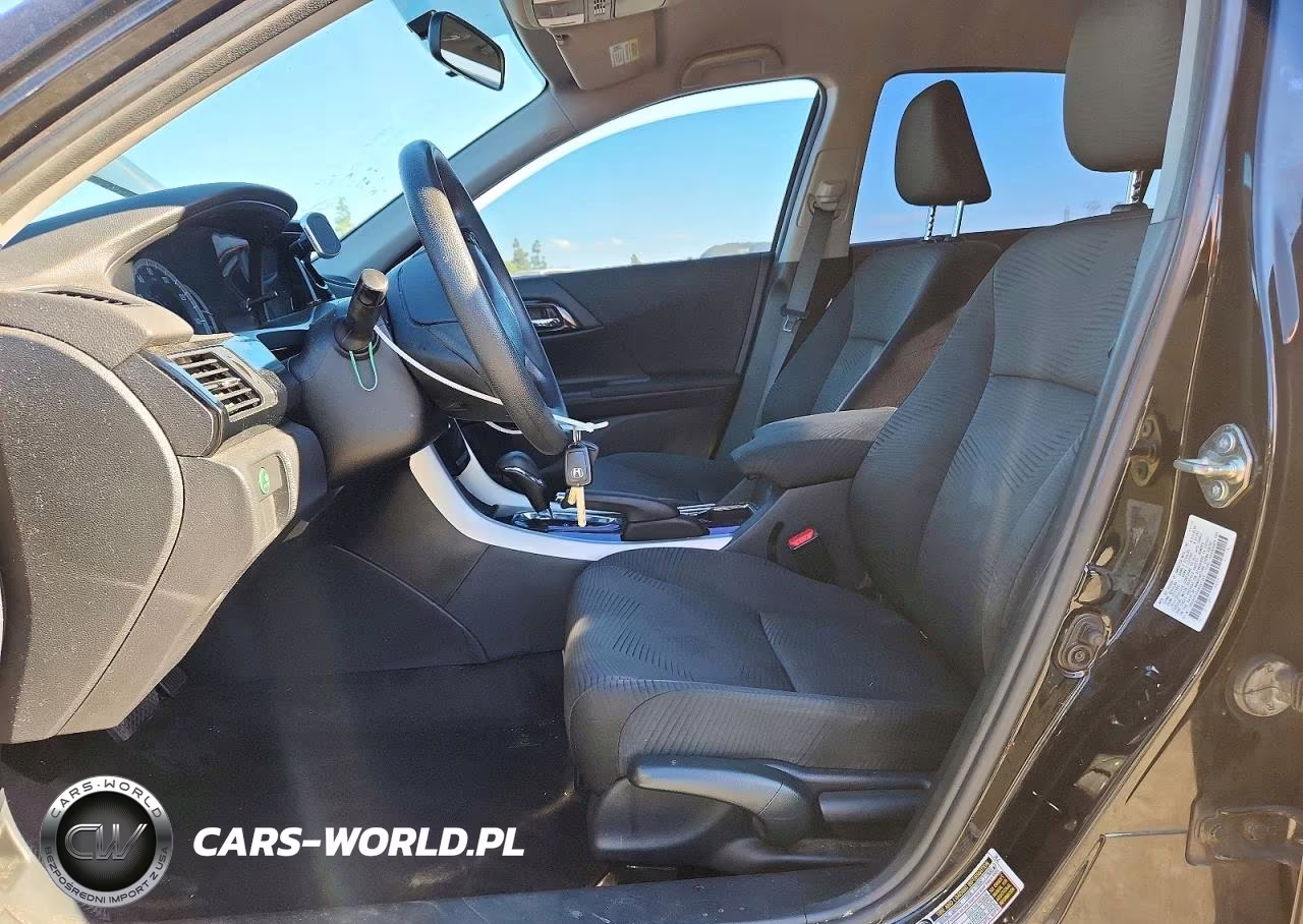 2016 Honda Accord Lx VIN:1HGCR2F30GA081359 - 7
