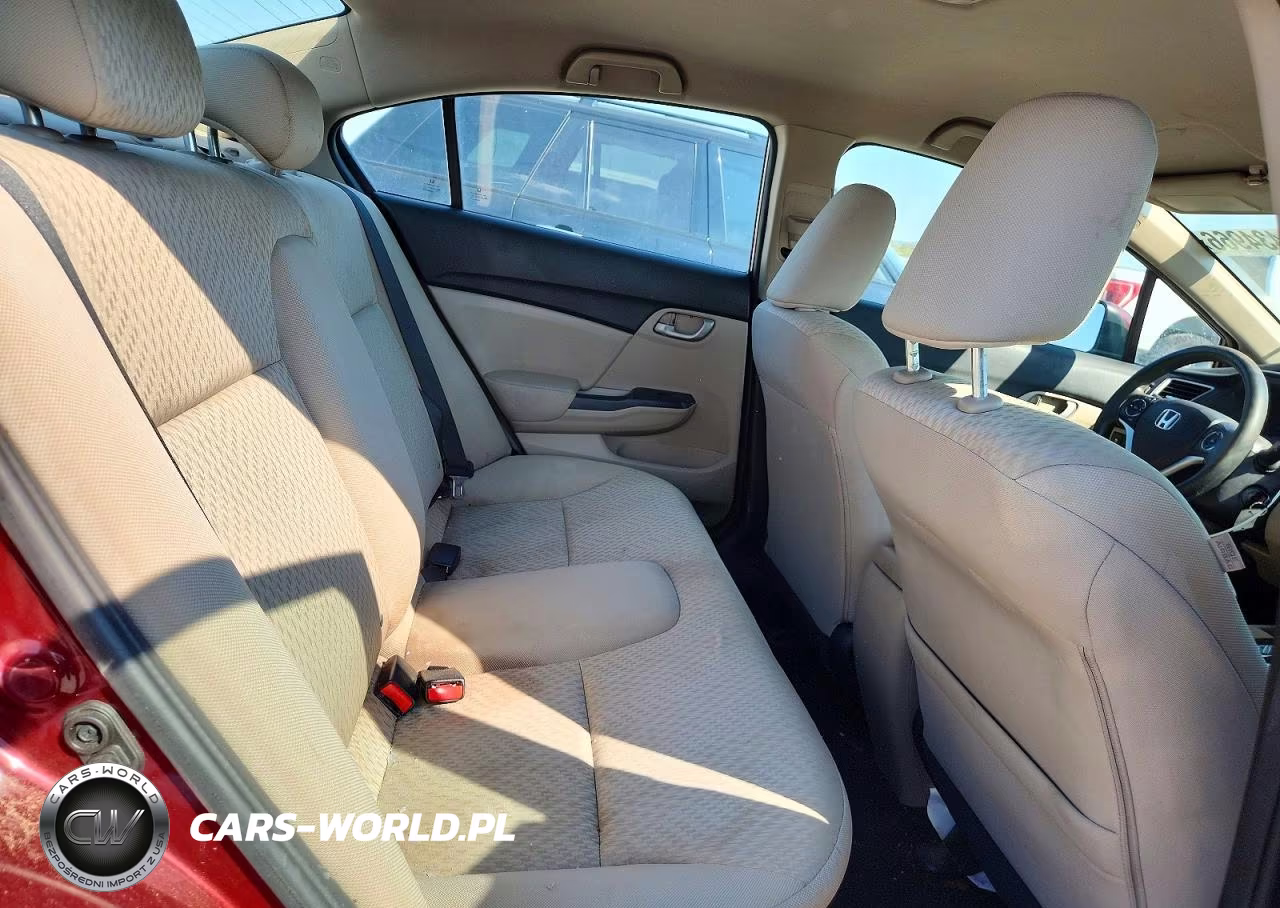 2014 Honda Civic Lx VIN:2HGFB2F50EH553223 - 10