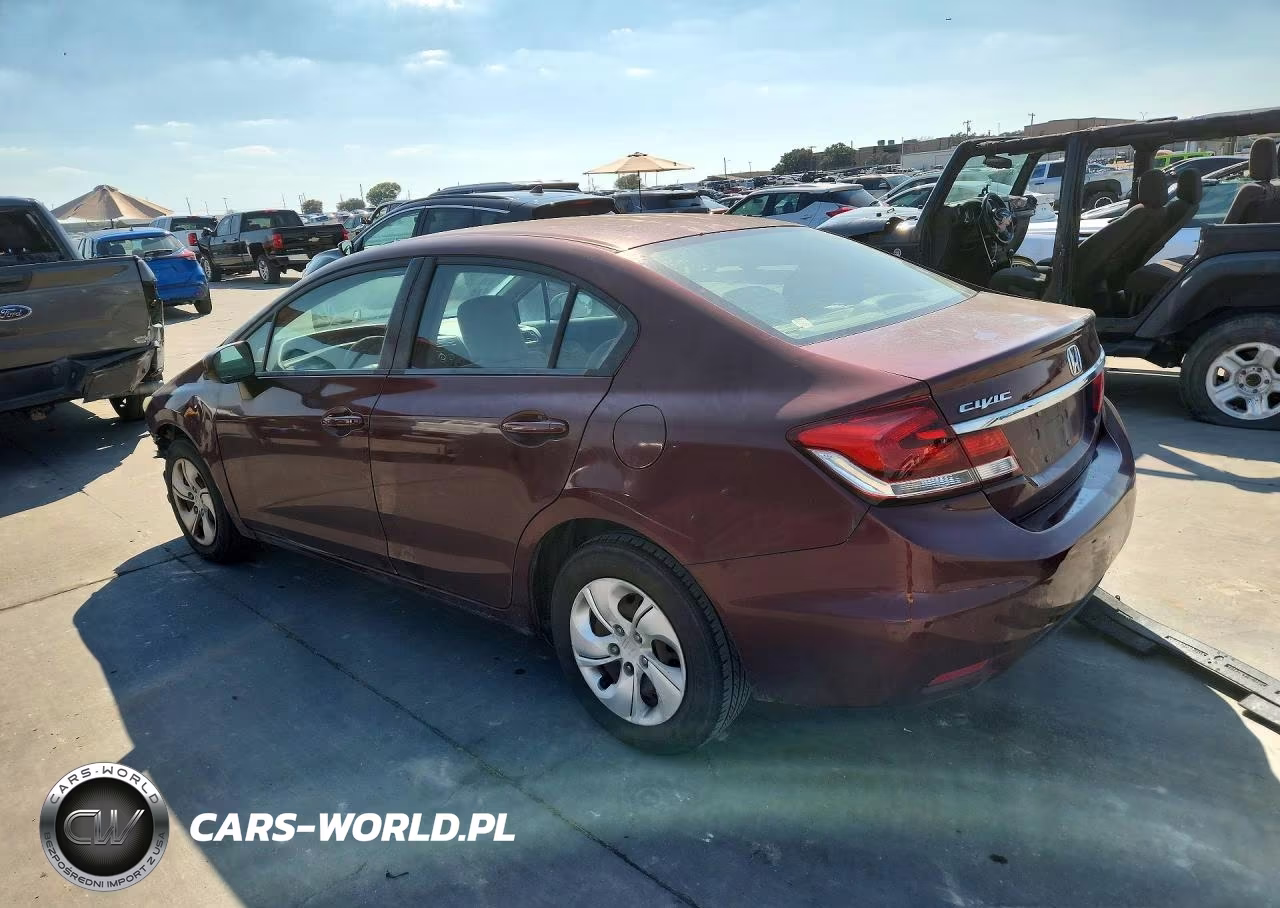 2014 Honda Civic Lx VIN:2HGFB2F50EH553223 - 2