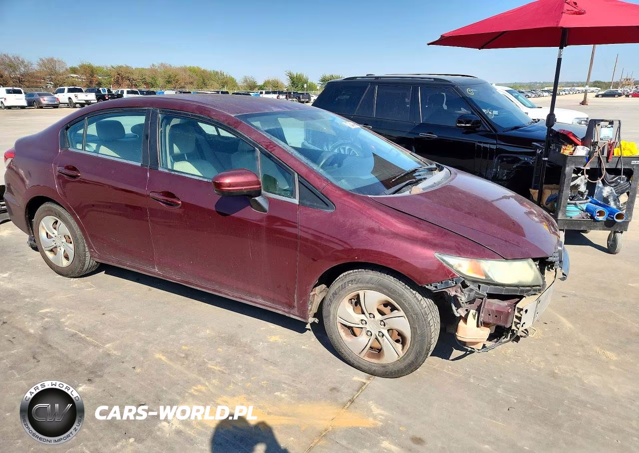 2014 Honda Civic Lx VIN:2HGFB2F50EH553223 - 4
