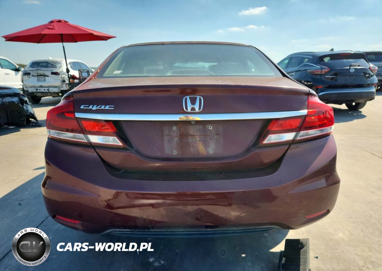 2014 Honda Civic Lx VIN:2HGFB2F50EH553223 - 6