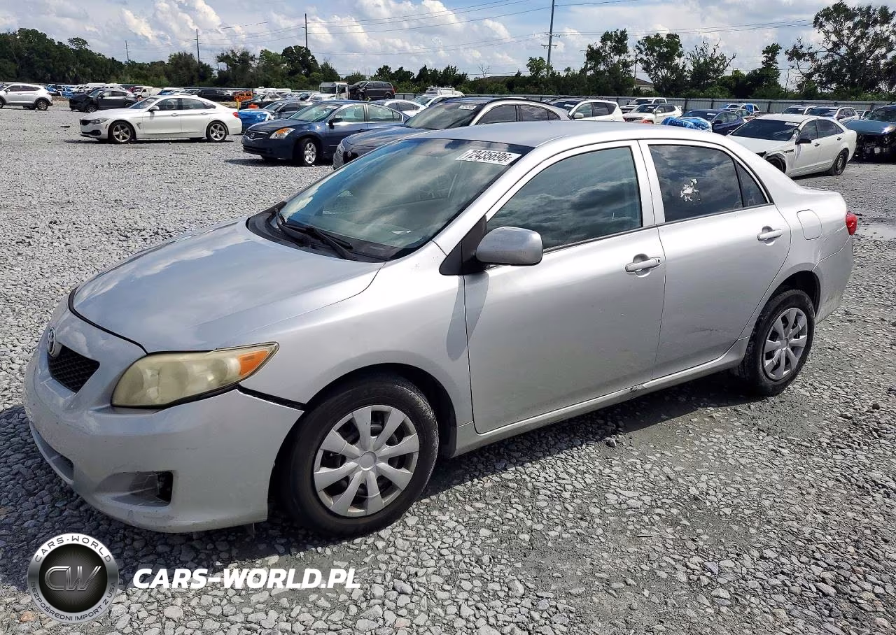 2009 Toyota Corolla Le VIN:JTDBL40E599043678 - 1