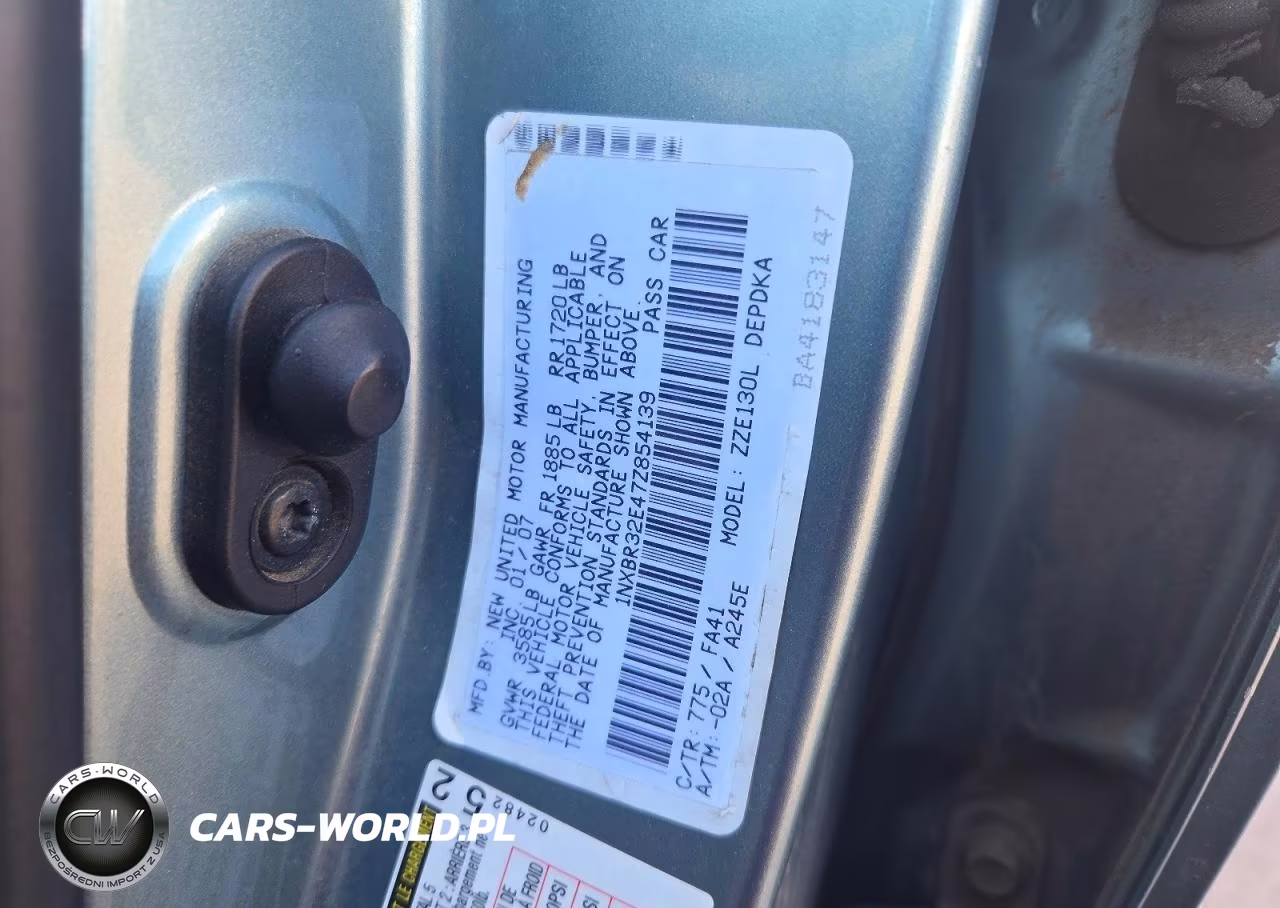 2007 Toyota Corolla VIN:1NXBR32E47Z854139 - 12