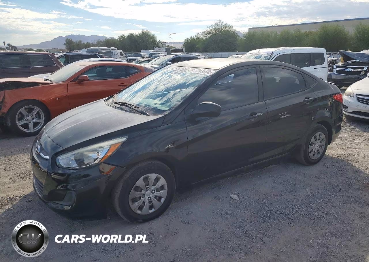 2016 Hyundai Accent Se VIN:KMHCT4AE9GU085103 - 1