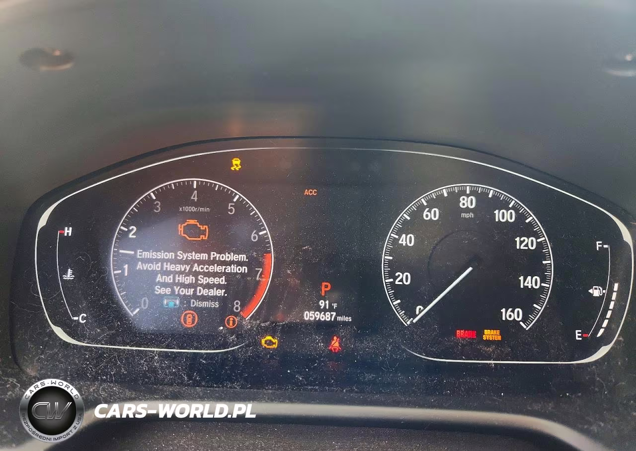 2019 Honda Accord Exl VIN:1HGCV1F57KA090026 - 9