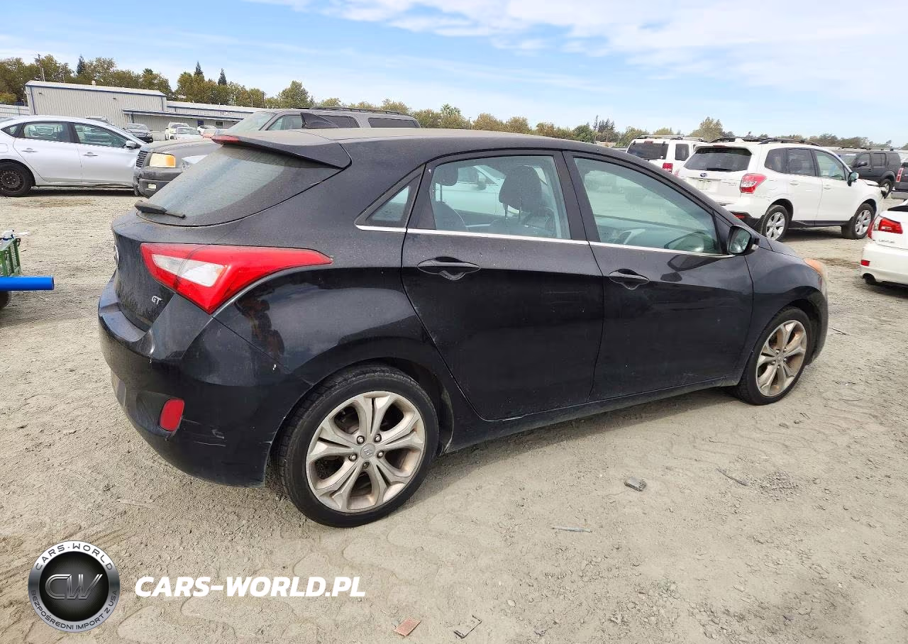 2014 Hyundai Elantra Gt Base VIN:KMHD35LH7EU188227 - 3