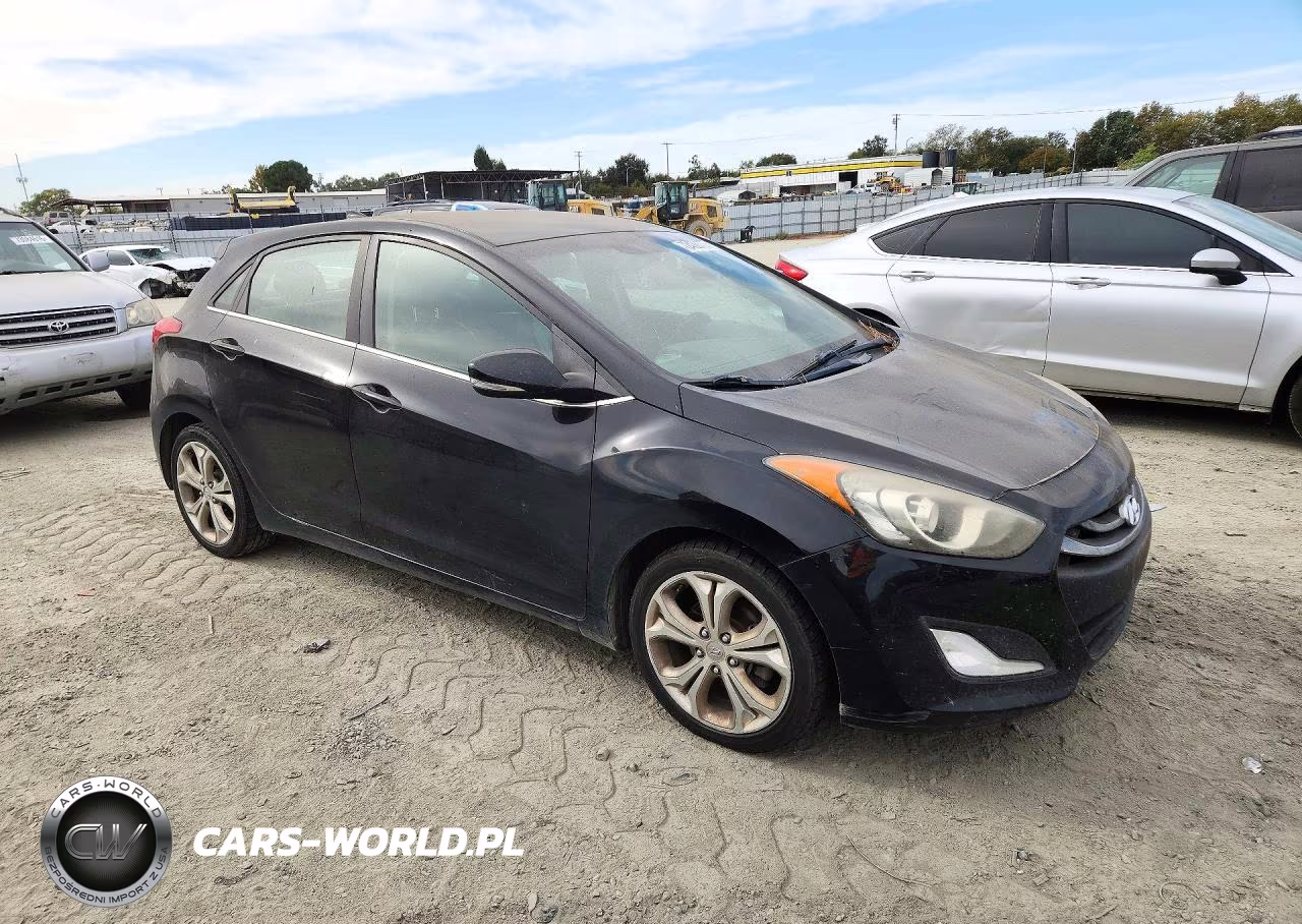 2014 Hyundai Elantra Gt Base VIN:KMHD35LH7EU188227 - 4