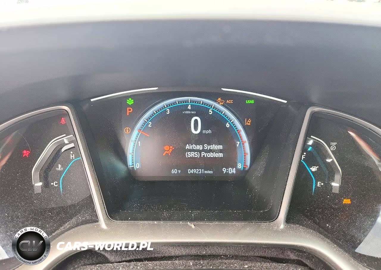 2020 Honda Civic Ex VIN:19XFC1F36LE025148 - 9
