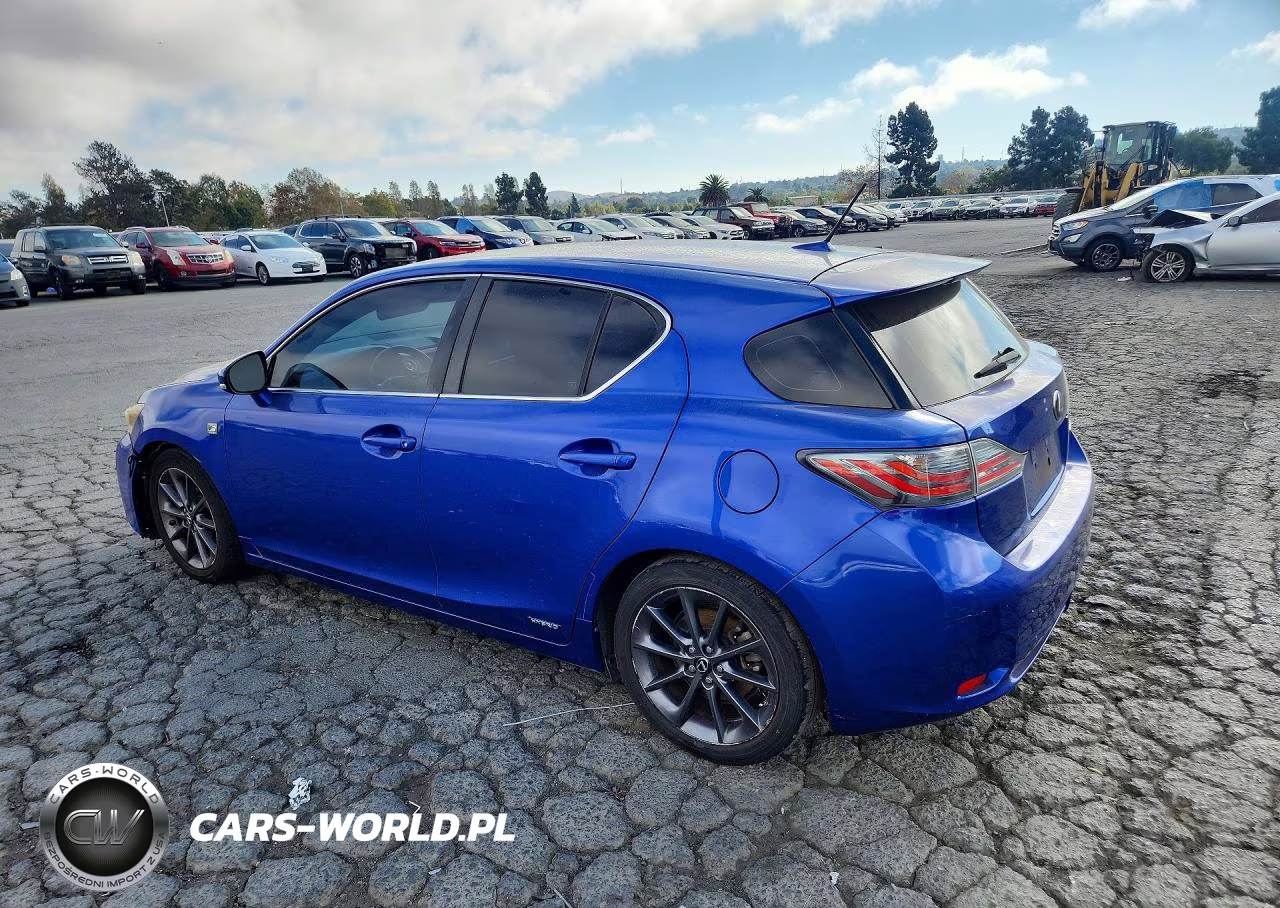 2013 Lexus Ct 200 VIN:JTHKD5BH5D2153026 - 2